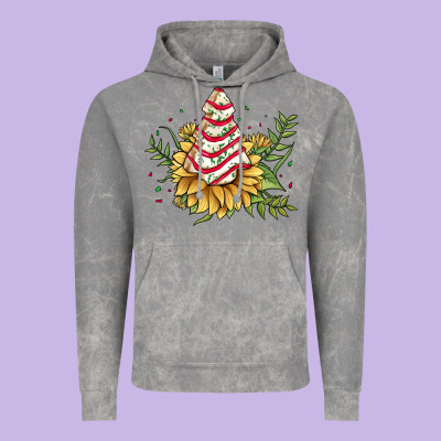 Little Debbie Tree Cakes Sunflower Vintage Hoodie Designed By Jahusdesignshop