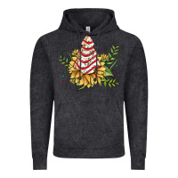 Vintage Black little debbie tree cakes sunflower Vintage Hoodie - JahusDesignShop