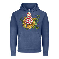 Vintage Denim little debbie tree cakes sunflower Vintage Hoodie - JahusDesignShop