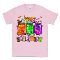 Bubblegum Pink happy halloween jars and horror Classic Tee - AdoDesignShop