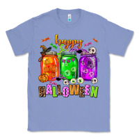 Colony Blue happy halloween jars and horror Classic Tee - AdoDesignShop