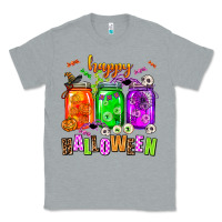 Heather Grey happy halloween jars and horror Classic Tee - AdoDesignShop