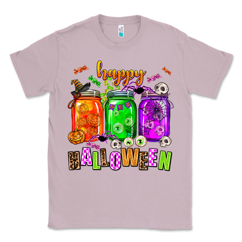 Happy Halloween Jars And Horror Classic Tee by AdoDesignShop | Teevron