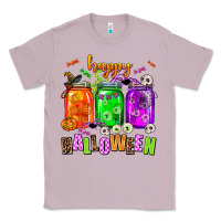 Lilac happy halloween jars and horror Classic Tee - AdoDesignShop