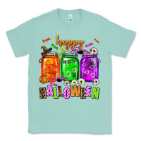 Seafoam happy halloween jars and horror Classic Tee - AdoDesignShop