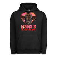 Pigment Black mama's sweetheart highland calf Urban Hoodie - RanaPortraitStore