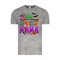 Cloud Rock one spooky mama Vintage Tee - Zillion Design Studio