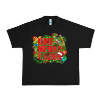 Black one merry teacher Urban Heavy Tee - texasbilliewilder