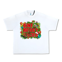 White one merry teacher Urban Heavy Tee - texasbilliewilder