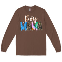 Chestnut boy mama  black Long Sleeve Tee - JahusDesignShop