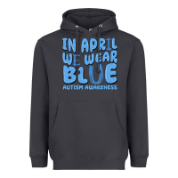 Smoke in april we wear blue autism awareness Heavyweight Hoodie - MaliasSmallBusiness
