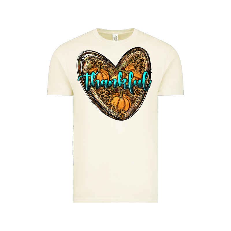 Thankful Pumpkin Heart Vintage Tee by RanaPortraitStore | Teevron