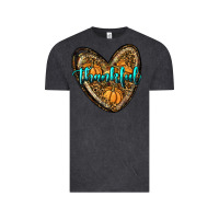 Vintage Black thankful pumpkin heart Vintage Tee - RanaPortraitStore