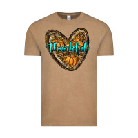 Vintage Coffee thankful pumpkin heart Vintage Tee - RanaPortraitStore