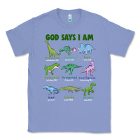 Colony Blue god says i am dinosaurs Classic Tee - JahusDesignShop