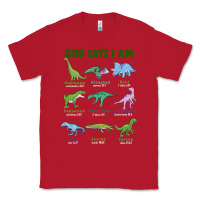 Red god says i am dinosaurs Classic Tee - JahusDesignShop