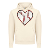 Vintage Artic baseball heart Vintage Hoodie - texasbilliewilder