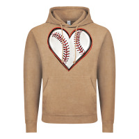 Vintage Coffee baseball heart Vintage Hoodie - texasbilliewilder