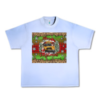 Grape Ice Christmas school bus Urban Heavy Tee - texasbilliewilder