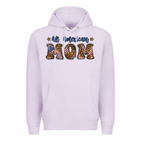 Lilac All American Mom Premium Hoodie - BundleAndBundleShop