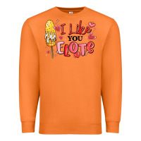 Carrot i like you elote mexican valentines day Premium Sweatshirt - MaliasSmallBusiness