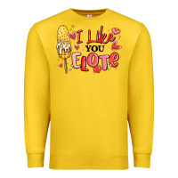 Lemon i like you elote mexican valentines day Premium Sweatshirt - MaliasSmallBusiness