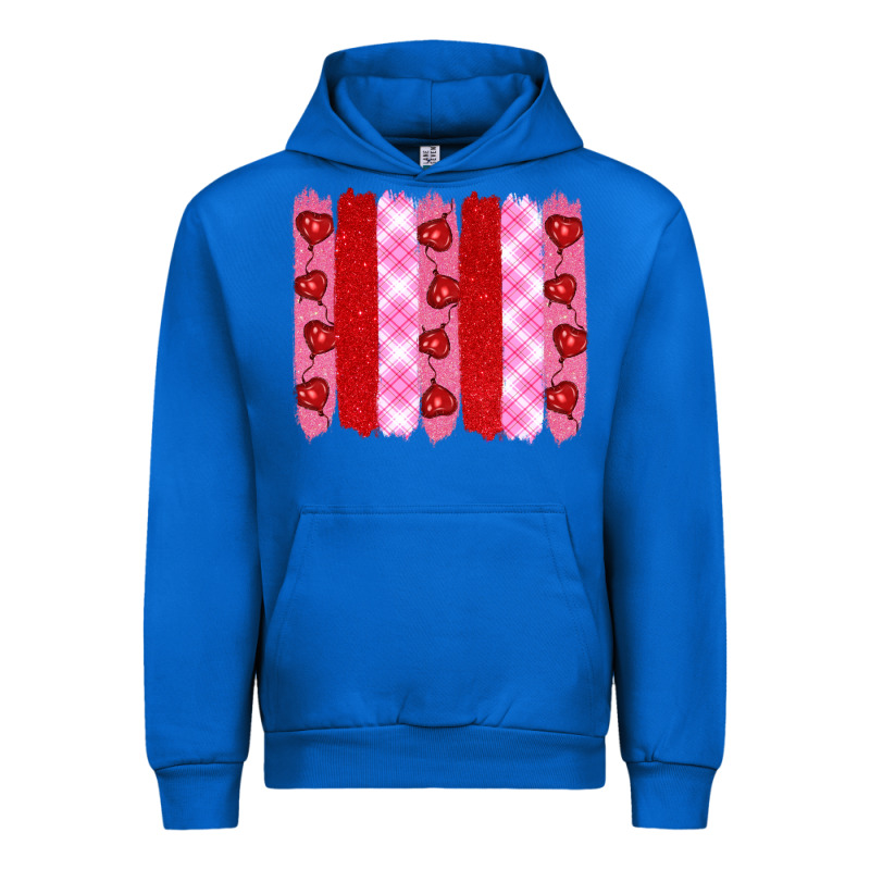 Valentine's Day Brushstrokes Urban Hoodie by RanaPortraitStore | Teevron