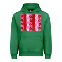 Emerald valentine's day brushstrokes Urban Hoodie - RanaPortraitStore