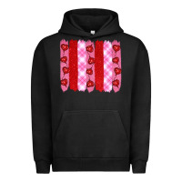 Pigment Black valentine's day brushstrokes Urban Hoodie - RanaPortraitStore