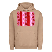 Pigment Burro valentine's day brushstrokes Urban Hoodie - RanaPortraitStore