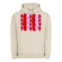 Pigment French Oak valentine's day brushstrokes Urban Hoodie - RanaPortraitStore