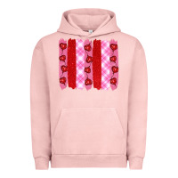 Pigment Salmon valentine's day brushstrokes Urban Hoodie - RanaPortraitStore