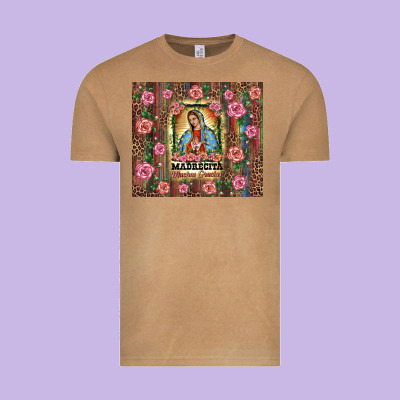 Madrecita Muchas Gracias Vintage Tee Designed By Barkaloodesign