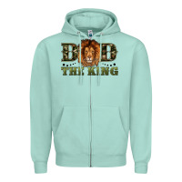 Seafoam dad the king Zipper Hoodie - Artiststas