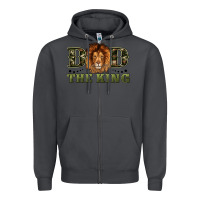 Smoke dad the king Zipper Hoodie - Artiststas