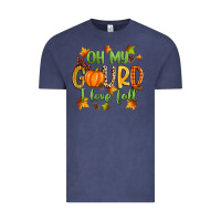 Vintage Denim oh my gourd i love fall Vintage Tee - Zillion Design Studio