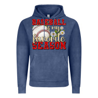 Vintage Denim baseball is my favorite season Vintage Hoodie - texasbilliewilder