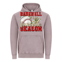 Vintage Zinc baseball is my favorite season Vintage Hoodie - texasbilliewilder