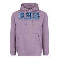 Lavender in april we wear blue autism awareness Heavyweight Hoodie - MaliasSmallBusiness