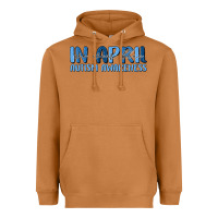 Meerkat in april we wear blue autism awareness Heavyweight Hoodie - MaliasSmallBusiness