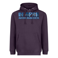 Plum in april we wear blue autism awareness Heavyweight Hoodie - MaliasSmallBusiness