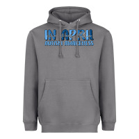 Storm in april we wear blue autism awareness Heavyweight Hoodie - MaliasSmallBusiness