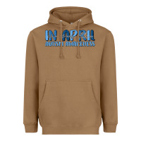 Toasted Coconut in april we wear blue autism awareness Heavyweight Hoodie - MaliasSmallBusiness