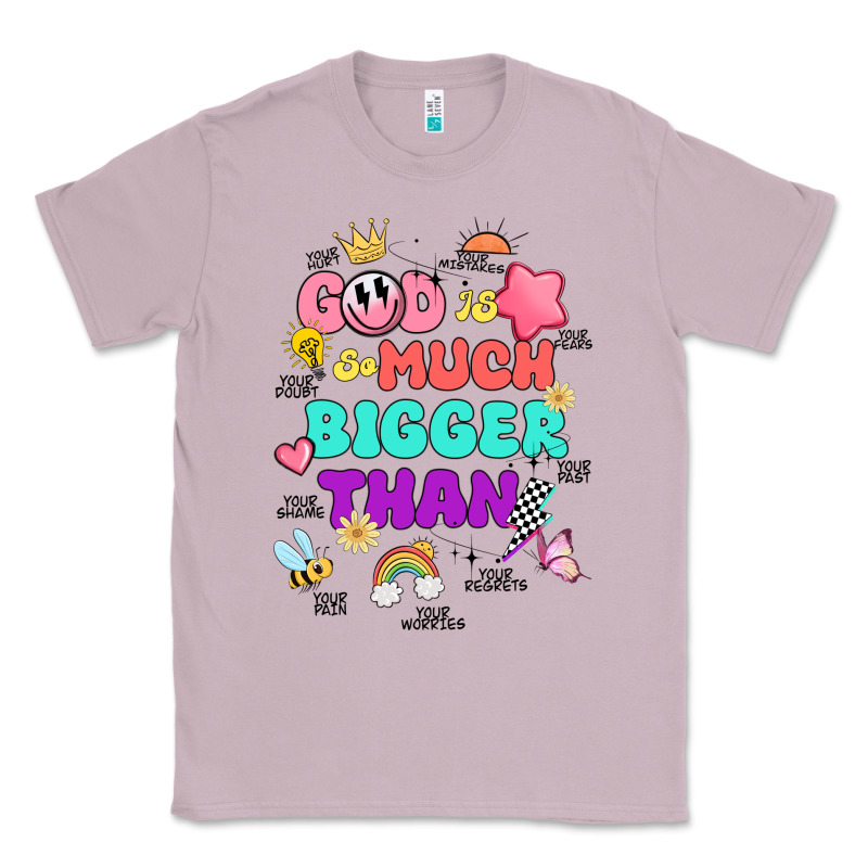 God Is Bigger Design Classic Tee by JahusDesignShop | Teevron