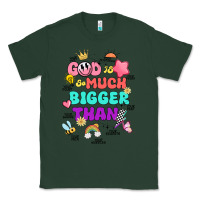 Sports Green god is bigger design Classic Tee - JahusDesignShop