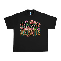 Black flowers blessed auntie Urban Heavy Tee - Zillion Design Studio