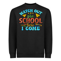 Black watch out pre school here i come Heavyweight Sweatshirt - texasbilliewilder