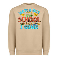 Mushroom watch out pre school here i come Heavyweight Sweatshirt - texasbilliewilder