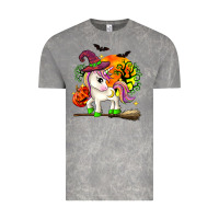 Cloud Rock halloween unicorn Vintage Tee - Zillion Design Studio