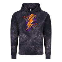 Cloud Black basketball lightning bolt Vintage Hoodie - Zillion Design Studio